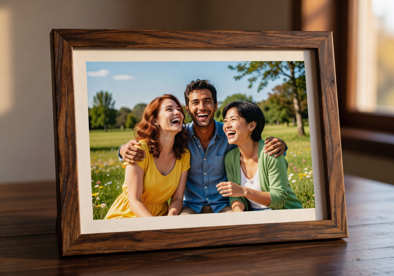 Custom Photo Frame friendship memories gift